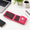 Pink, variant on Orange Leather Triple-Fold with Integrated Touchpad and Numeric Keypad