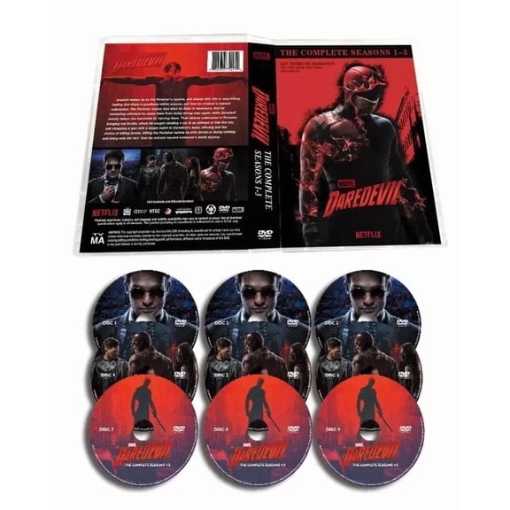 The Daredevil The Complete TV Series Season 1-3 (DVD 9-Disc Box Set) .