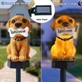 thumbnail image 3 of Puppy Shape Solar Lamp, Intelligent Light Sensitive System, Solar Powered, Waterproof, Suitable for Your Garden, Lawn, Deck, Porch, Patio or Tent, Picnic, Driveway, Etc, 3 of 7