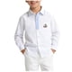 thumbnail image 2 of Odeerbi Camisa de Vestido de Algodón de Chicos y Niñas Lindas Camisas de Uniforme Escolar de Manga Larga Bordadas Con Bolsillo, 2 of 7