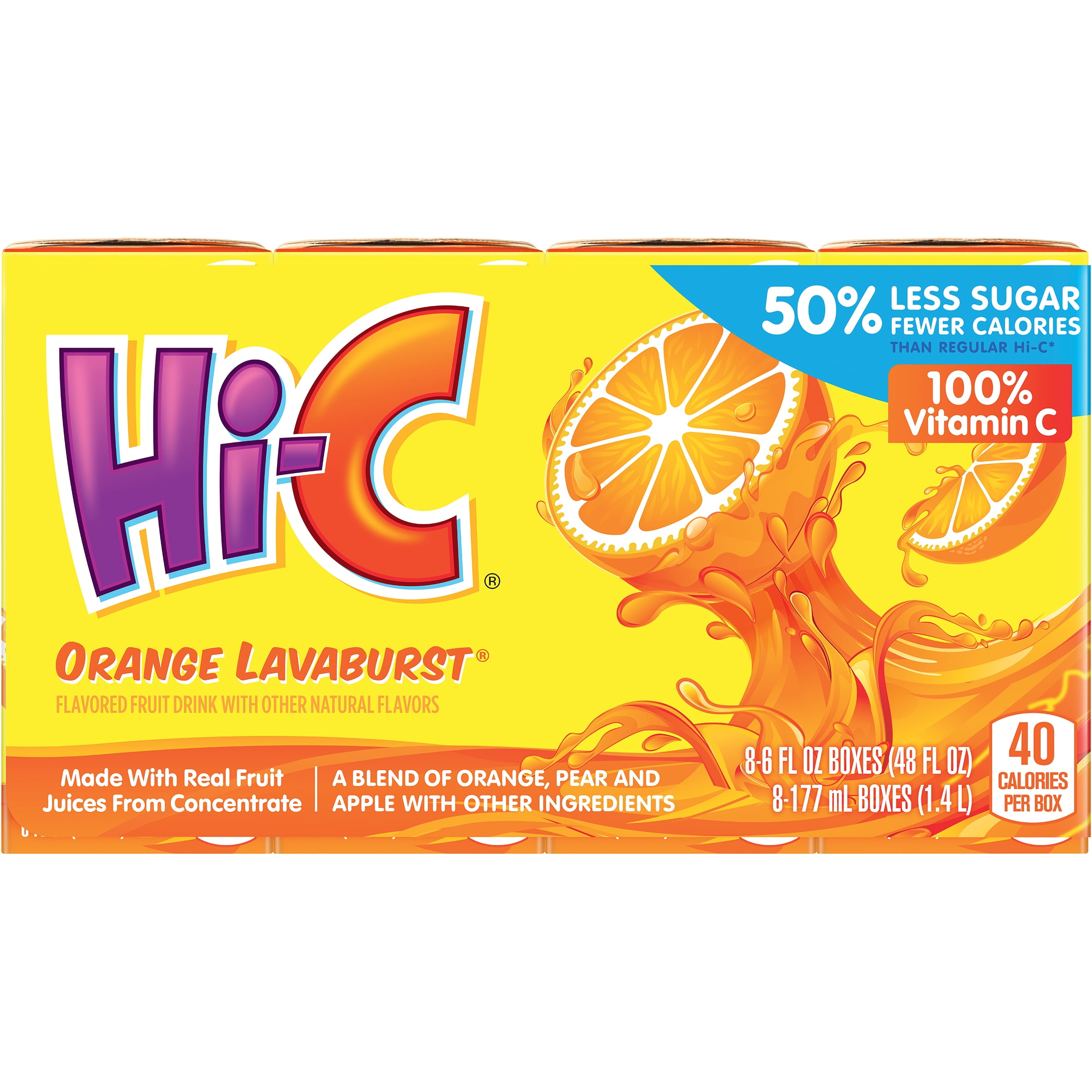 Cocacola Hic Orange Lavaburst 8pk