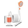 thumbnail image 4 of Ducha Portátil Hot6sl Liquidación de Ahorros de Verano para Acampar Cabezal de Ducha para Exteriores, 4 of 4