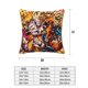 thumbnail image 3 of Dibujos animados Dragon Ball Z(8) Juego de 4 fundas de cojín cuadradas para sofá, sala de estar y cama (50,8 x 50,8 cm), con cremallera invisible, regalo decorativo., 3 of 5