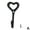 1pcs, variant on NOVELAR Iron Wall Hook, Heart Design, 4.7 Inch, Holds Coats and Accessories Securely, Perfect for Bedroom or Hallway Decoration