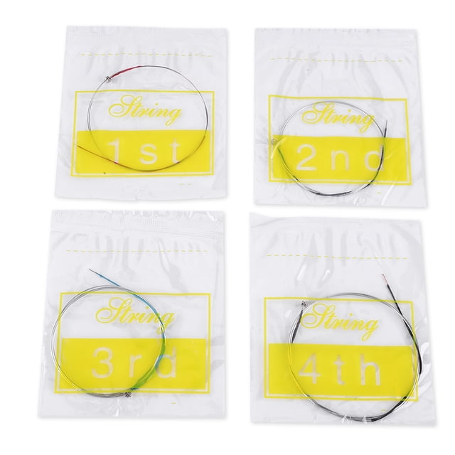 4pcs Steel Wire Violin Strings Professional Music Instrument Replacement Accessory