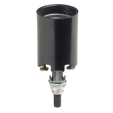 Bottom Turn Knob Socket - Leviton C20-04155-051 Turn Knob Lamp Socket