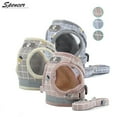 thumbnail image 3 of Spencer No Pull Dog Pet Harness Adjustable Reflective No Choke Easy Control Corduroy Pet Vest with Leash for Small Dog Cat Outdoor Walking Travel "Pink, XS", 3 of 9