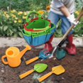 thumbnail image 1 of Juego de herramientas de jardinería para niños con bolsa de mano, Estilo B, para pequeños entusiastas, 1 of 8