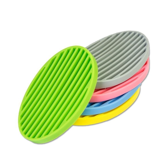 WEUVEB 2Ud Portaesponja Y Soap Basket De Silicona Para Almacenaje En Cocina Y
