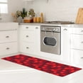 thumbnail image 3 of Red Mosaic Rectangular Kitchen Doormat, 3 of 7