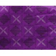 thumbnail image 5 of oneOone Georgette Viscose Purple Fabric Block Craft Projects Decor Fabric Printed By The Yard 42 Inch Wide-9I, 5 of 5