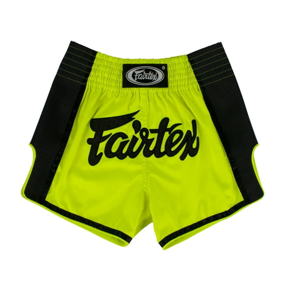 Fairtex BS1706 Green Slim Cut Muay Thai Boxing Short