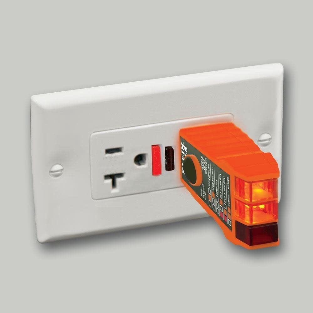 Klein Tools NCVT1PKIT Non-Contact Voltage and GFCI Receptacle Test Kit