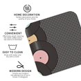 thumbnail image 3 of Vsdgher Vinyl Records Leather Coasters for Drinks, Durable Drink Coasters 4 Set for Tabletop Protection, Luxurious Home Décor and Housewarming Gift ( {designName})Square, 3 of 6