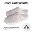 thumbnail image 6 of Lsque Cute Poodle Dog Pattern Womens Comfort Cotton on Scuff With Memory Foam and Anti-skid Sole Slipper-42/43, 6 of 7