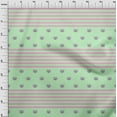 thumbnail image 3 of oneOone Polyester Lycra Fabric Stripe & Cat Face Animal Print Fabric by The Yard 56 Inch Wide, 3 of 4