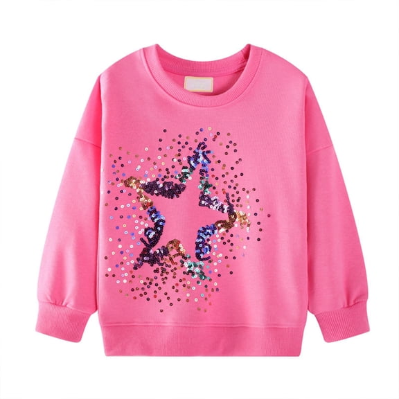 KVPLBQFD Baby Band Tees Girls Tunic Tops Thanksgiving Shirts Kids Baby Girl Clothes Kids Clothes Girls Size 10-12 Big Girls Clothes for Teen Girls, Pink 7-8 Years
