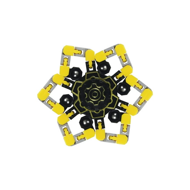 leyfeng DIY Fidget Spinner Hand Finger Spinner Forma de cadena cambiable 360 ° Rotación de alta velocidad Teniendo Focus Toy