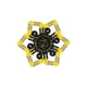 thumbnail image 1 of leyfeng DIY Fidget Spinner Hand Finger Spinner Forma de cadena cambiable 360 ° Rotación de alta velocidad Teniendo Focus Toy, 1 of 8
