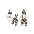 thumbnail image 2 of BemeyourBBs Baby Boy Halloween Clothes Long Sleeve Romper Suspender Pants Hat, 2 of 9