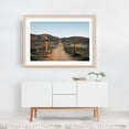 thumbnail image 5 of Little Road, Arizona - Arizona Photography Oak Framed Wall Art Print 16 x 24 inches, 5 of 6
