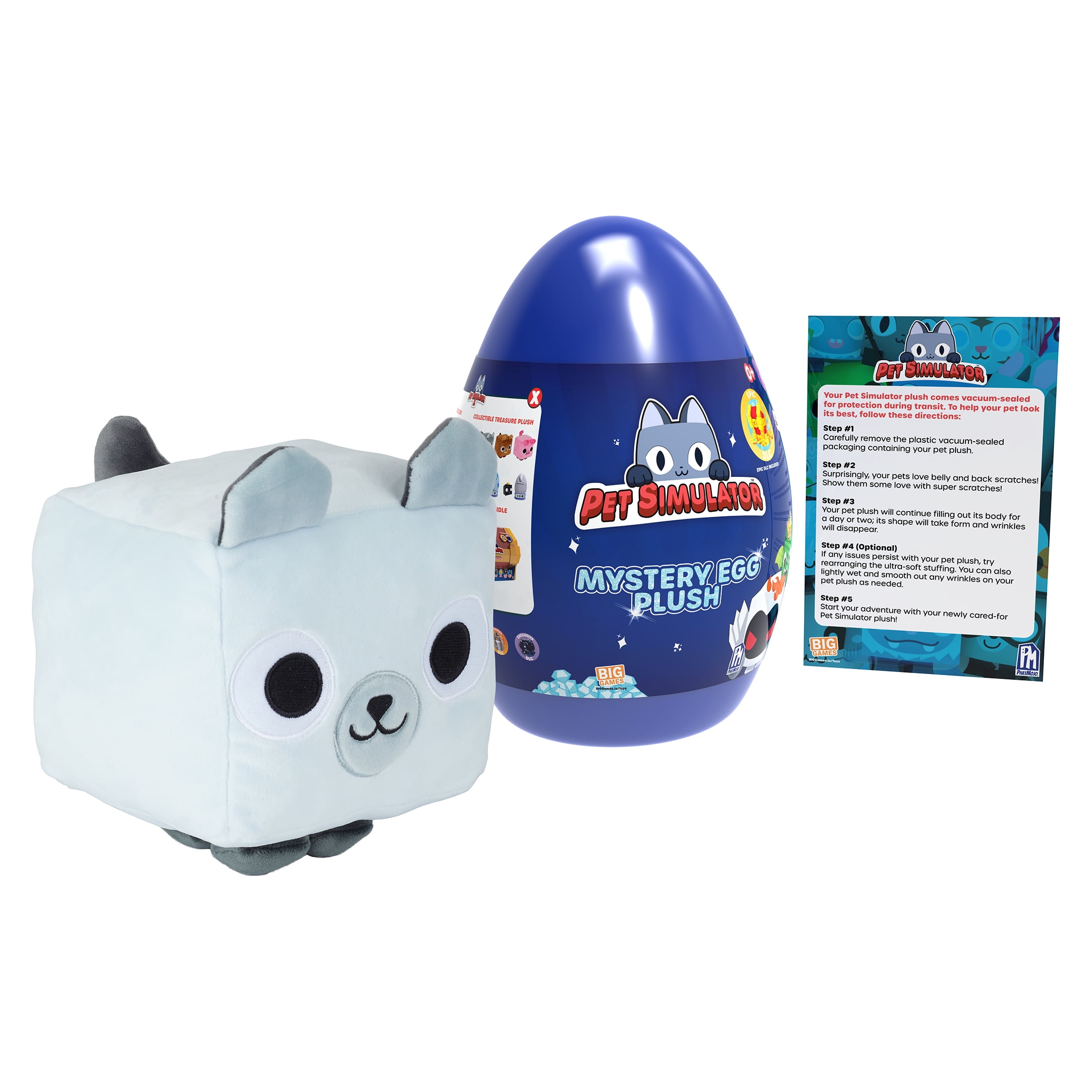 Pet Simulator X Large Blue Mystery Egg Cyclops 2023 NO CODE Plush