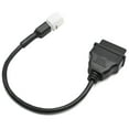 thumbnail image 1 of 4 Pin to OBD2 Diagnostic Scanner Cable, Motorcycle Fault Code Reader, Replacement for Yamaha MT10 FZ10 XSR MT07 MT09 XSR700 FJR R1 R6 XT1200ZE TMAX, 1 of 5