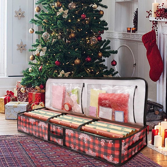 Christmas Tree and Wreath Storage Bag, Christmas Tree Bags Storage, Christmas Tree Ornament Storage, Christmas Storage Bags Tree Storage Box(1PC)