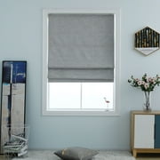 Cordless Room Shades Darkening Jacquard Textured Woven Polyester