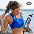 thumbnail image 5 of Yayeee 33oz Insulated Water Bottle Double Wall Stainless Steel with Flip Straw Lid, Light Blue Anchor, 5 of 7