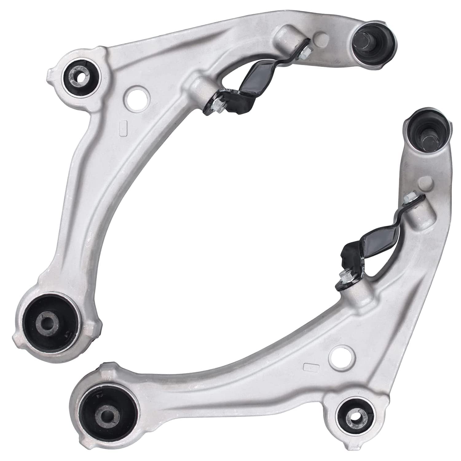 Detroit Axle - Front Lower Control Arms for 2007-2013 Nissan Altima 2008 2009 2010 2011 2012, 2 Lower Control Arms w/Ball Joints, 4 Inner Outer Tie Rods, 2 Sway Bars Replacement