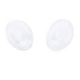 thumbnail image 3 of 25 Paires de Coussinets de Nez Ronds en Silicone Antidérapants (Transparent), 3 of 5