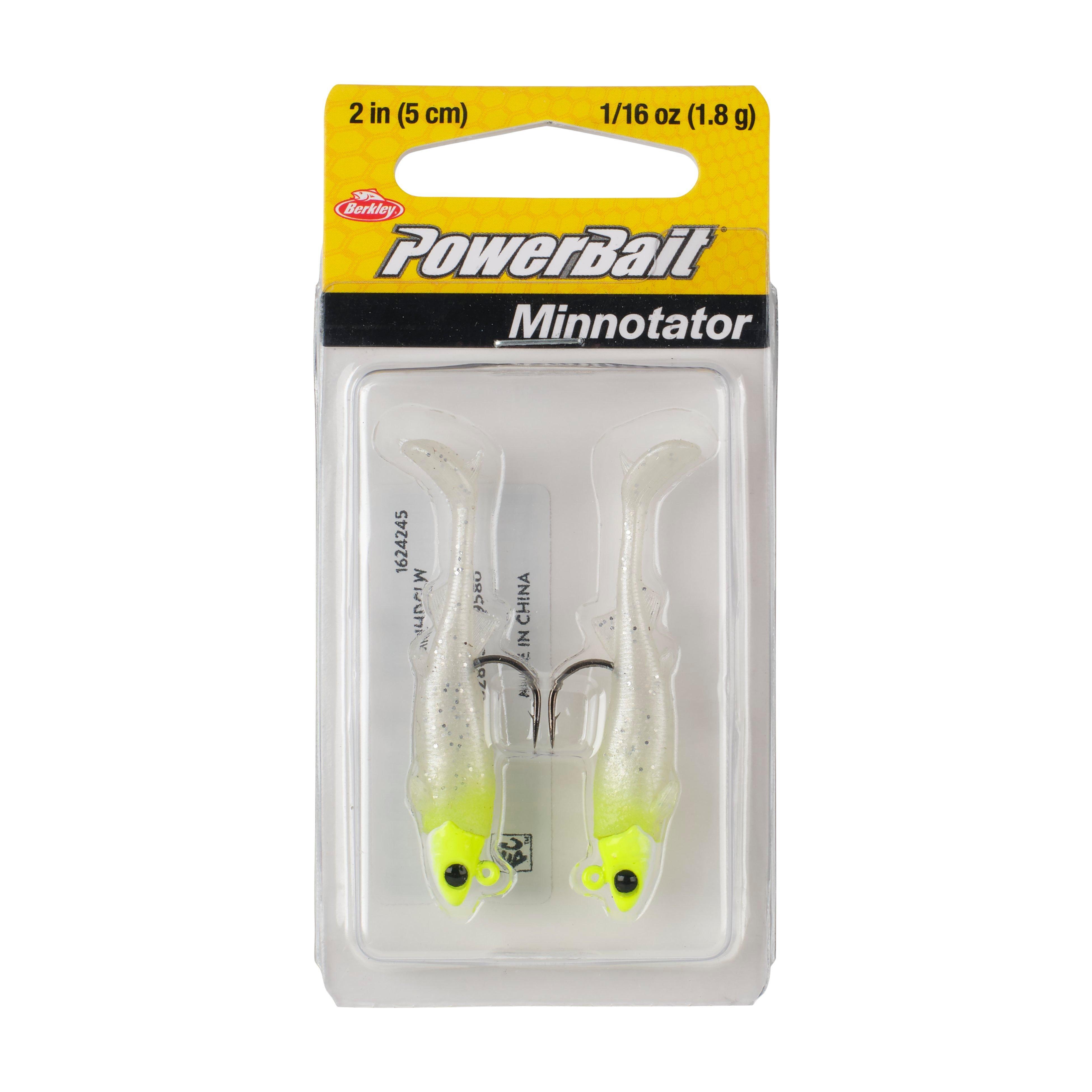 Berkley PowerBait® Minnotator, 2 in, Lemon Head Glow