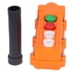 thumbnail image 5 of Interruptor de empuje de polipasto de mano, botón de empuje de grúa BERM, interruptor de empuje de grúa a prueba de lluvia, interruptor de control remoto de grúa adaptado para la perfección NikouMX herramienta, 5 of 8