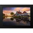 thumbnail image 2 of F. Turienzo, Carlos 14x11 Black Modern Framed Museum Art Print Titled - Zaanse Schans, 2 of 5