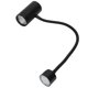thumbnail image 2 of Luz de trabajo LED flexible de 12 W, cuello de cisne, base magnética, enchufe estadounidense, 110-220 V, para máquinas de coser, 2 of 8