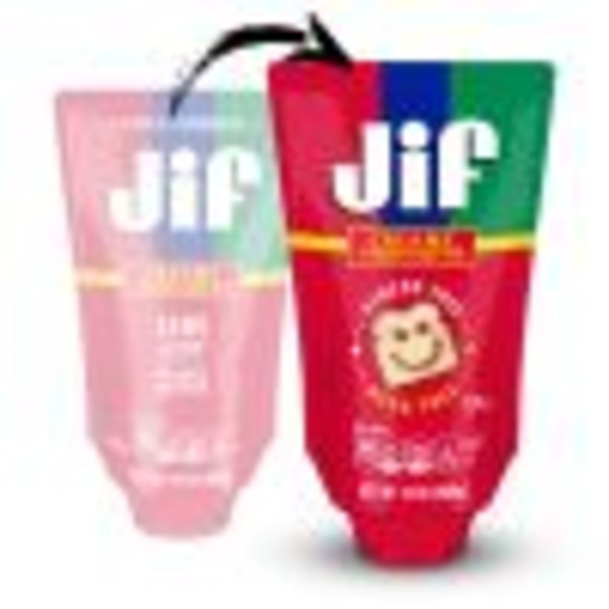 Jif Squeeze Creamy Peanut Butter, 13 oz. - Smooth, Creamy Texture, Portable Peanut Butter Pouch-Pack Of 4