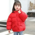 thumbnail image 3 of Vedolay Winter Coats for Kids Thick Winter Coat Outwear Clothes Red,90, 3 of 4