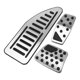 thumbnail image 2 of Pedales de Freno de Combustible y Acelerador de Coche, Almohadillas para Pedales, Accesorios para Compass para 500X 2014-2020, 2 of 8