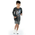 thumbnail image 2 of Athletic Works Boy's Long Sleeve Active Graphic T-Shirt, Sizes 4-18 & Husky, 2 of 8
