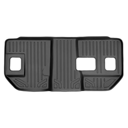Custom Fit 3rd Row Floor Mats Liner for 2007-2014 Chevrolet Suburban, Black