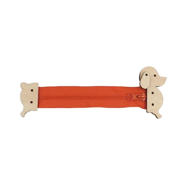 Tablero ocupado para , accesorios de bricolaje, Material de enseñanza, juguete de viaje portátil interactivo de desarrollo, juguetes educativos perro naranja Sunnimix Material de tablero ocupado