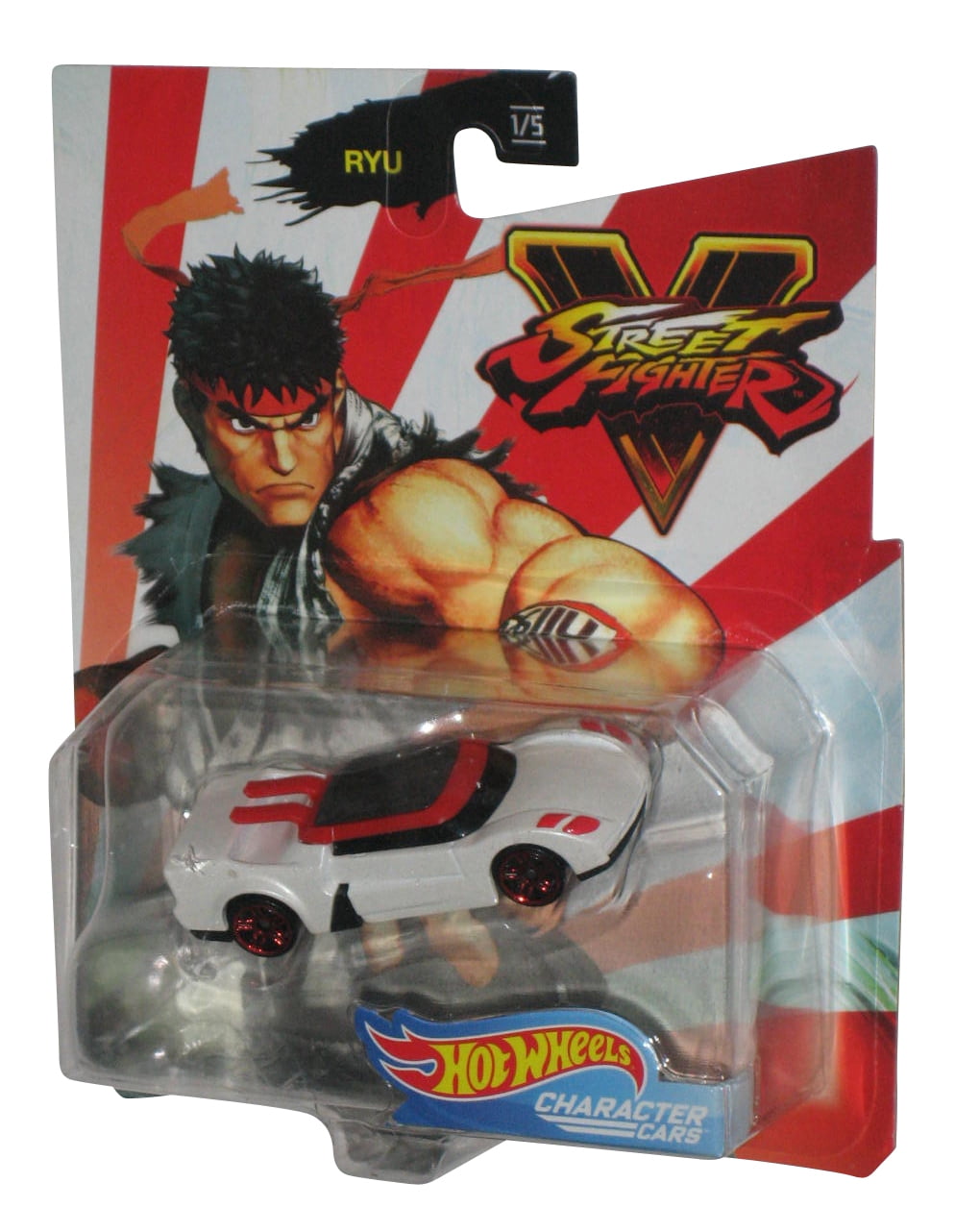 Hot Wheels Character Cars Ryu Street Fighter BRAND NEW & SEALED 
