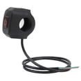 thumbnail image 2 of 22mm Waterproof Motorcycle Switch Small Size Handlebar Horn Headlight Button Switch, 2 of 8