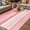 Pink, variant on Blue Stripes Outdoor Rug for Patio/Deck/Porch, Non-Slip Large Area Rug 5 x 7 Ft, Watercolor Retro Ombre Abstract Tie Dye Art Indoor Outdoor Rugs Washable Area Rugs, Camping Rug Carpet Runner