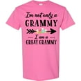 thumbnail image 3 of Inktastic I'm Not Only a Grammy I'm a Great Grammy with Flowers T-Shirt, 3 of 5