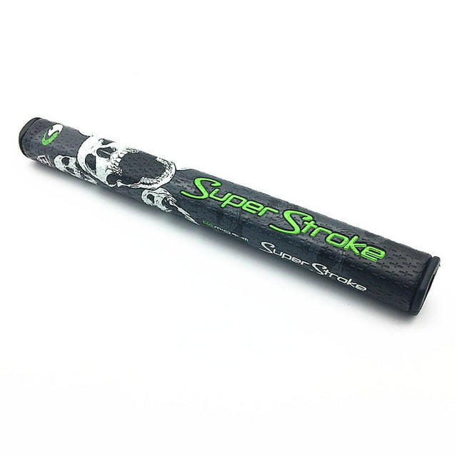Superstroke Putter Grip With Skull Print Pu Non-slip Fine For Golf Club 2.0