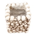 thumbnail image 4 of Portalápices ANGGREK Calavera Blanca Decoración de Oficina, 4 of 8