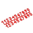 thumbnail image 4 of Juego de 5 marcos de números de plástico para identificación de tarjetas de apicultura, marcador de colmena digital rojo, 4 of 7