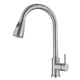 thumbnail image 5 of Kitchen tap with pull-out sprayer,360 rotatable Kitchen sink tap,Kitchen mixer tap made of brushed stainless steel, 5 of 5